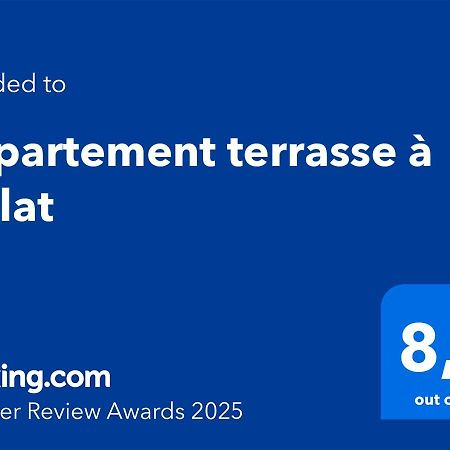 Appartement Terrasse A Sarlat Екстериор снимка