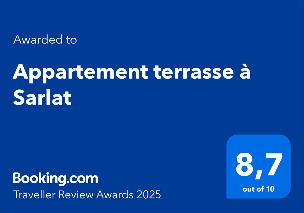 Appartement Terrasse A Sarlat Екстериор снимка